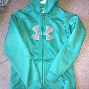 under armor zip up